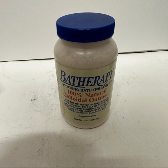 Batherapy Natural Colloidal Oatmeal Soothing Bath Treatment Fragance Free 7 OZ - Picture 1 of 3